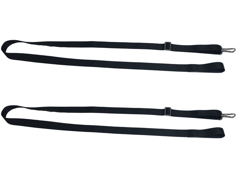 Vtete 2 PCS Adjustable Bimini Boat Top Straps with Loops + Snap Hooks + Eye Straps - 28"~60" Stainless Steel Boat Awning Hardware - Image 4